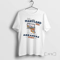 Officials Just A Maryland Girl Girl In A Arkansas World Map Premium T Shirts Sweater