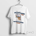 Officials Just A Maryland Girl Girl In A Wisconsin World Map Premium T Shirts Sweater