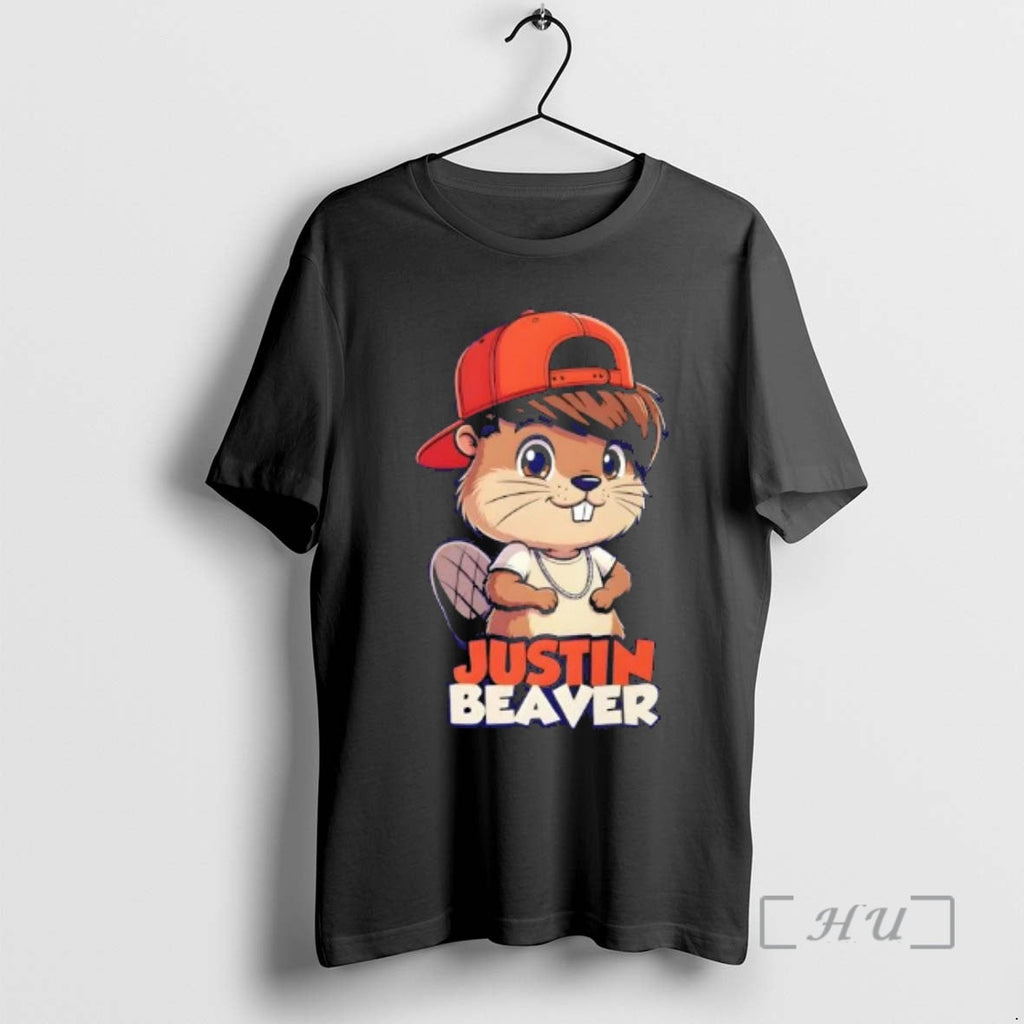 Officials Justin Beaver Funny Parody Cute Pun Graphic