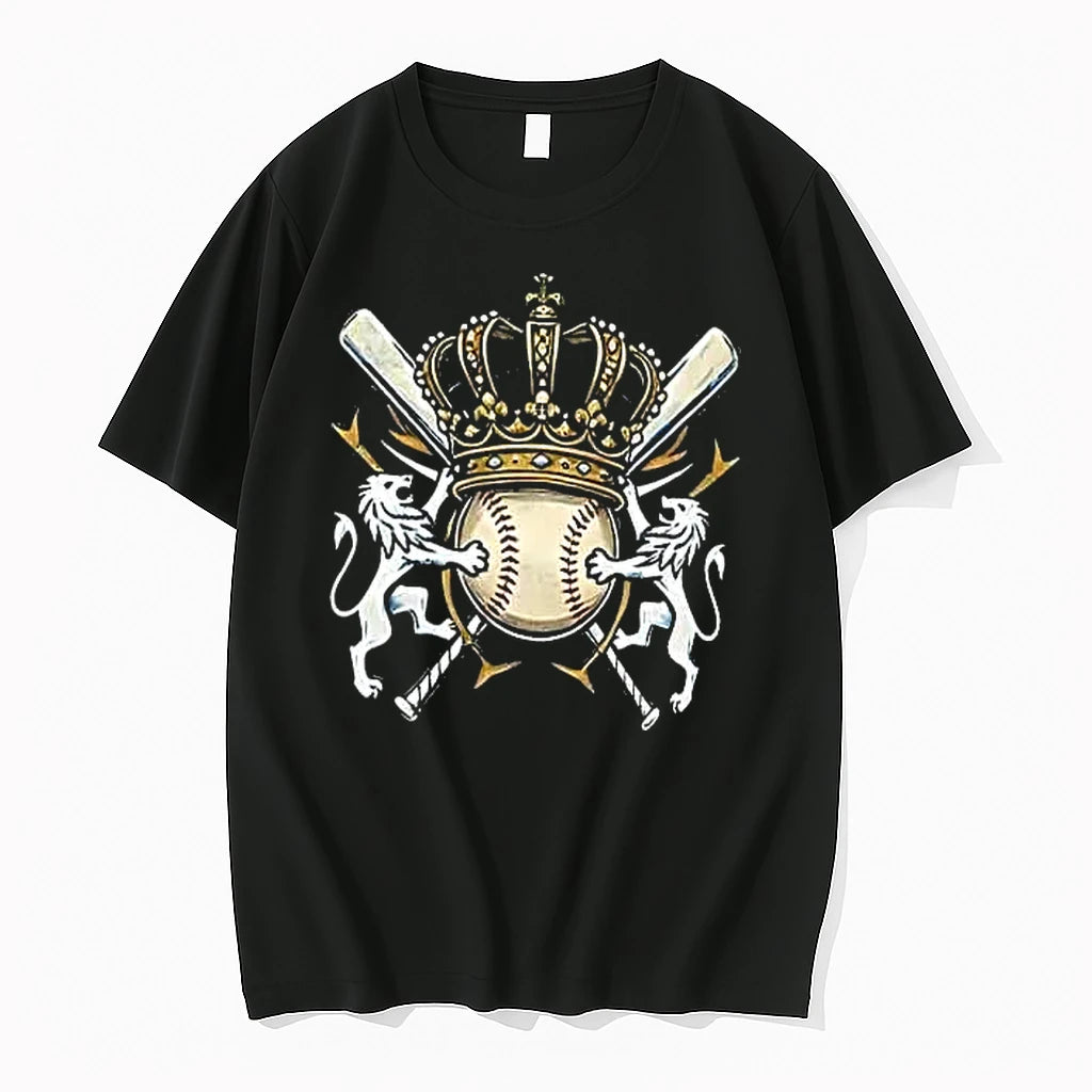Officials Kansas City Royals Logo Skull Bat Crossed Baseball Black Mens Premium T Shirt