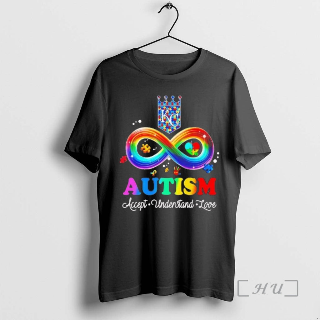 Officials Kansas City Royals Autism Accept Understand Love Tee