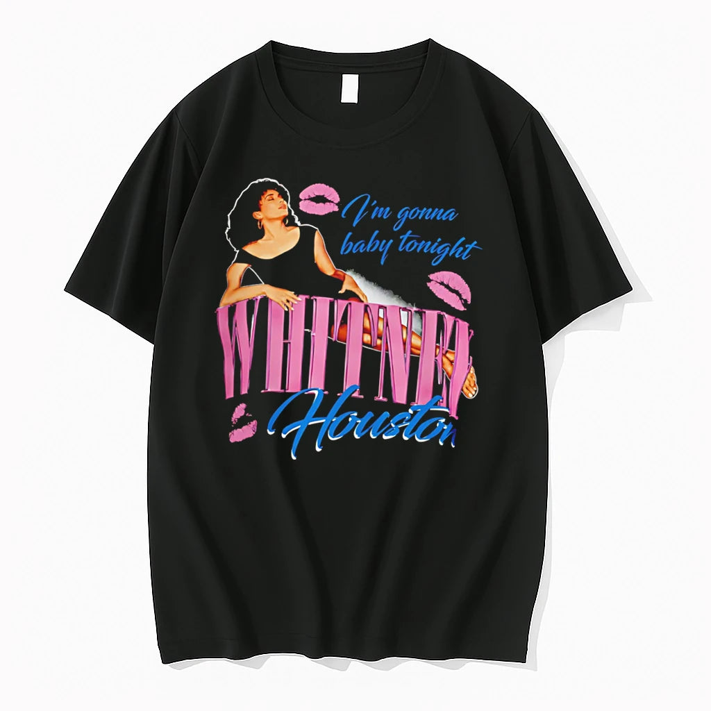 Officials Kelly Clarkson Whitney Houston Your Baby Tonight Tour Tee T Shirt Sweater