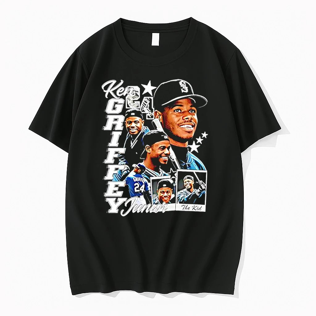 Officials Ken Griffey Junior Seattle Mariners Mlb The Kid Premium T Shirt