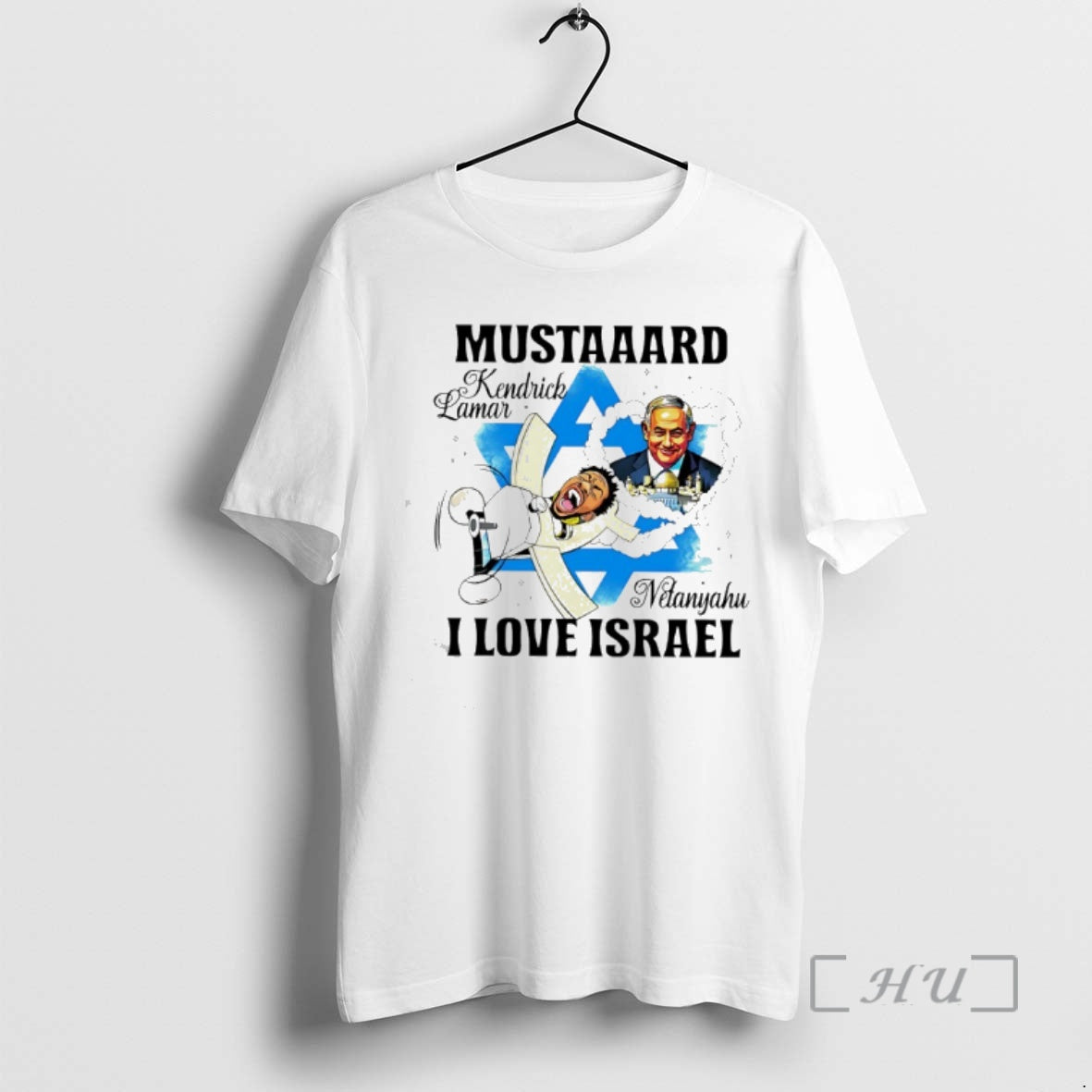 Officials Kendrick Lamar Mustaaard Netanyahu I Love Israel