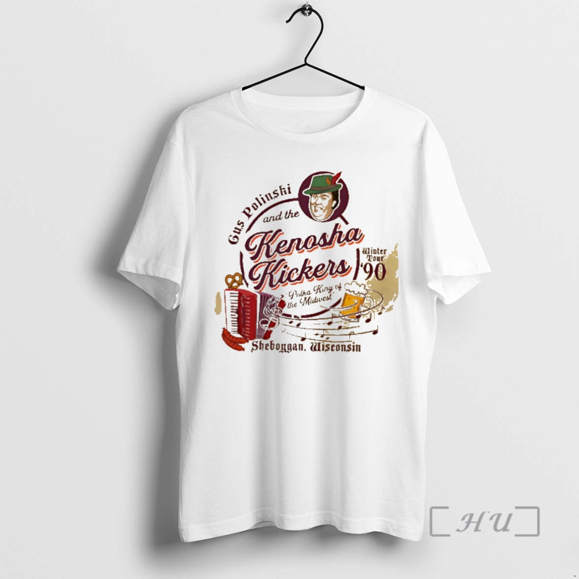 Officials Kenosha Kickers The Polka King Of The Midwest Graphic