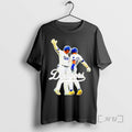 Officials Kike Hernandez And Gavin Lux Crotch Bump Los Angeles Dodgers Logo T Shirt Sweater