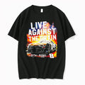 Officials Kyle Busch 8 Rebel Live Against The Grain Tee T Shirt Sweater