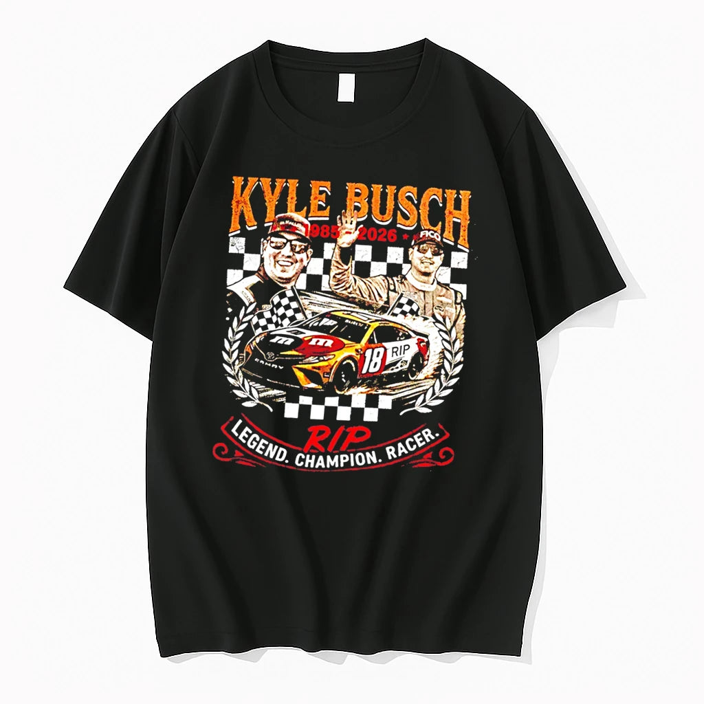 Officials Kyle Busch Rowdy 1985 2026 Legend Champion Racer Tee T Shirt Sweater