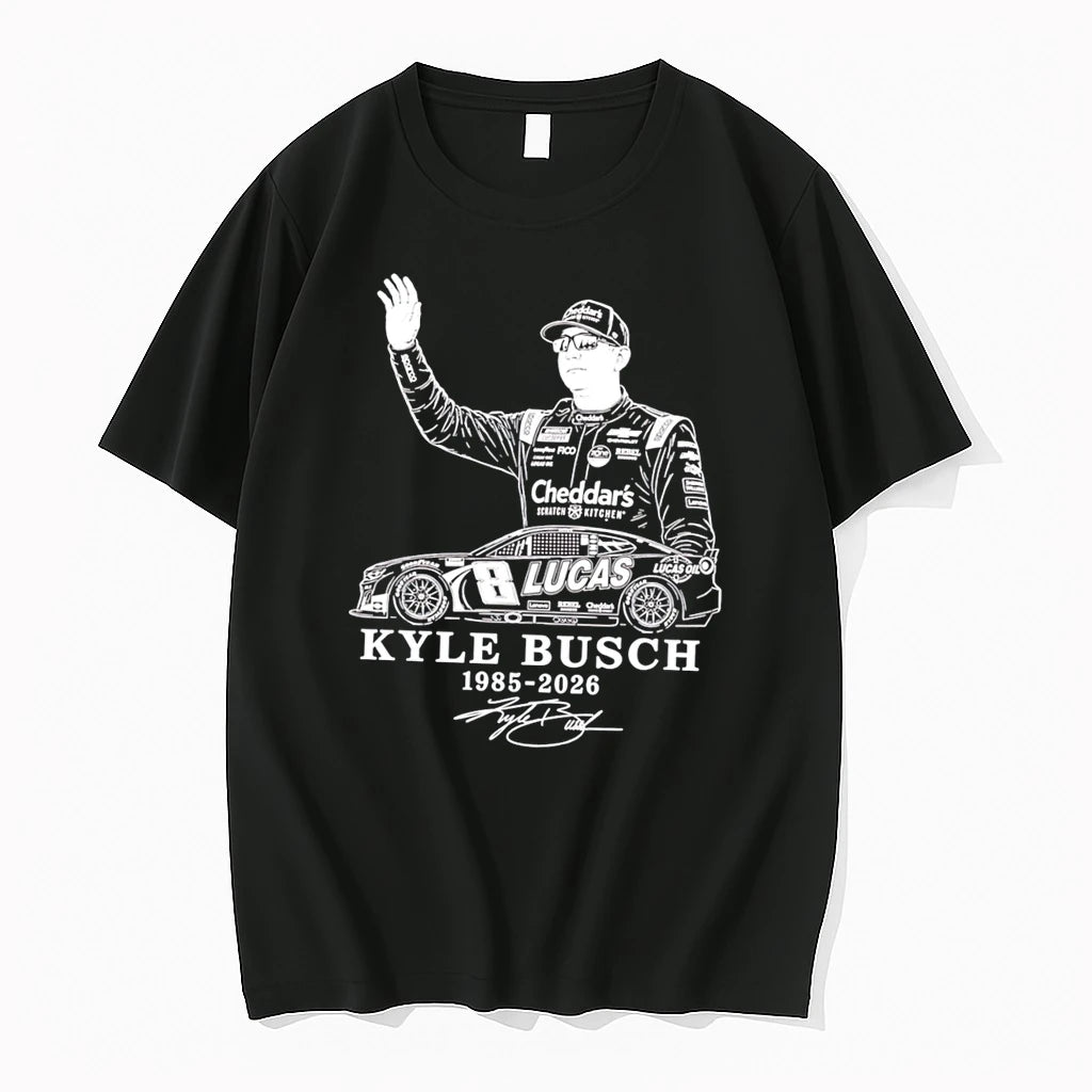 Officials Kyle Busch Rowdy 1985 2026 Legends Signature Tee T Shirt Sweater