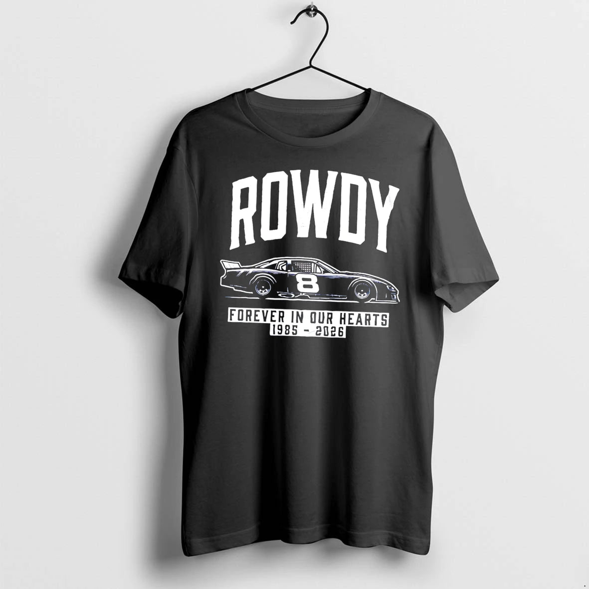 Officials Kyle Busch Rowdy Forever In Our Hearts 1985 2026 Memorial Tee T Shirt Sweater