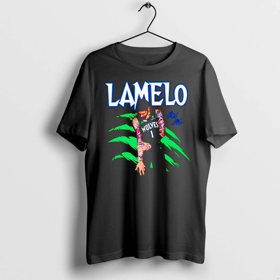 Officials Lamelo Ball Minnesota Timberwolves Premium T Shirt