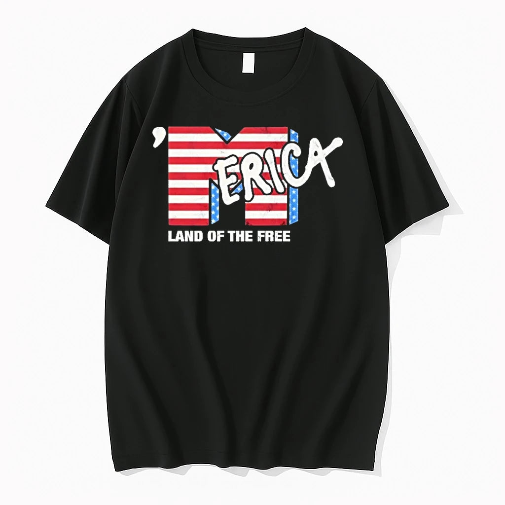 Officials Land Of The Free Erica Front T Shirt Sweater