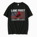 Officials Lane Frost Legends Live Together Rodeo Lover Us Flag 1987 T Shirt Sweater