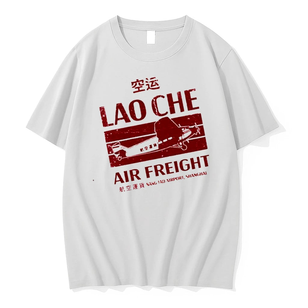 Officials Lao Che Air Freight Nang Tao Airport Shanghai Premium T Shirt
