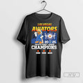 Officials Las Vegas Avitors 2025 Pacific Coast League 3x Champions Mascot T Shirts