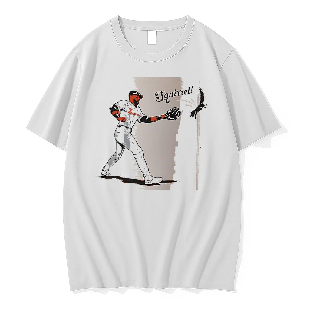 Officials Leody Tavares Squirrel White Premium T Shirt