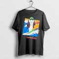Officials Leonida Cartoon Surfing Manatee Sunglasses Paddle Ocean Wave Mens Premium T Shirt
