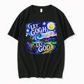 Officials Let Gogh Let God Starry Night Painting Art Premium T Shirt