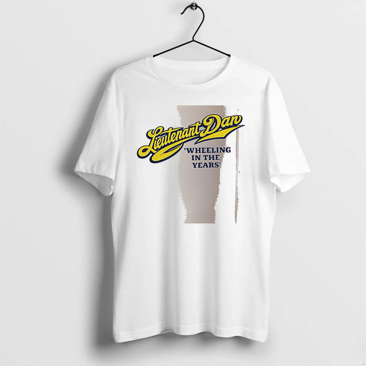 Officials Lieutenant Dan Wheeling In The Years White Premium T Shirt