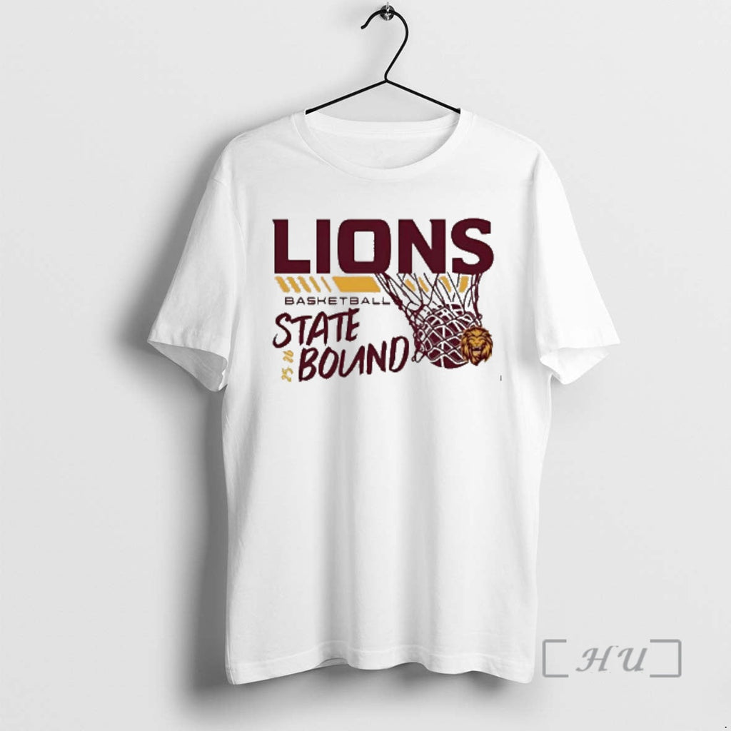 Officials Lions Basketball State Bound 25 26 Team Spirit