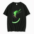 Officials Lizzy Rain Thunderstruck Green Lightning T Shirt Sweater