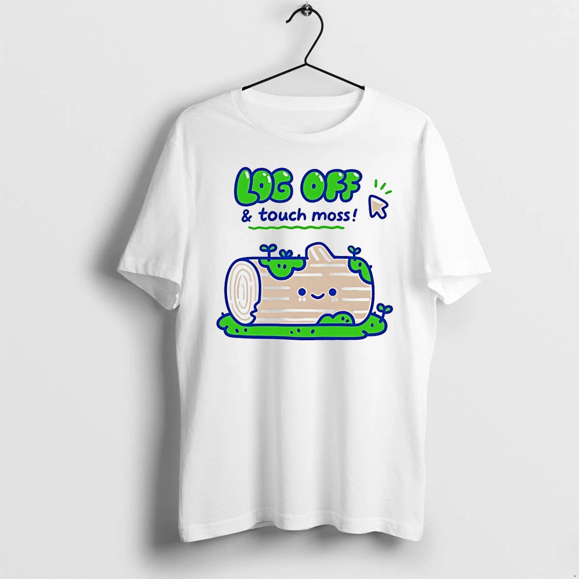 Officials Logd Off And Touch Moss T Shirt Sweater