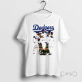 Officials Los Angeles Dodgers Mookie Betts Steve Sax And Clayton Kershaw Signatures Tee Shirt Sweater