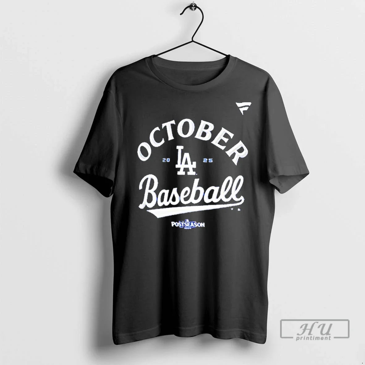 Officials Los Angeles Dodgers October Baseball Nl Wild Card Winner T Shirts
