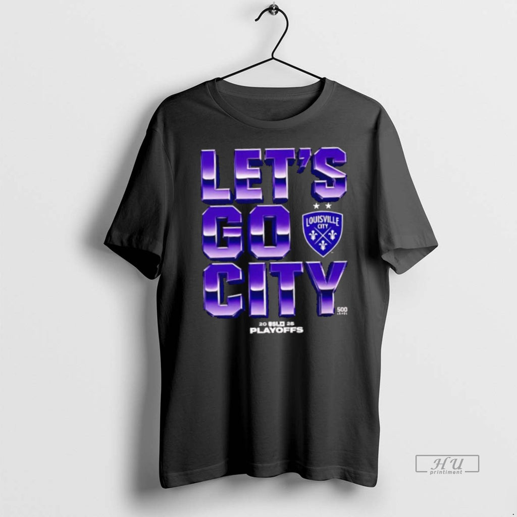 Officials Loucity Lets Go City Playoff Logo Premium Tee Shirt Sweater