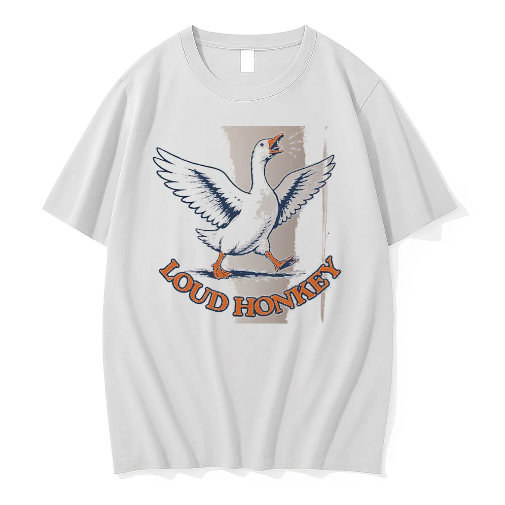 Officials Loud Honkey Goose White Premium T Shirt