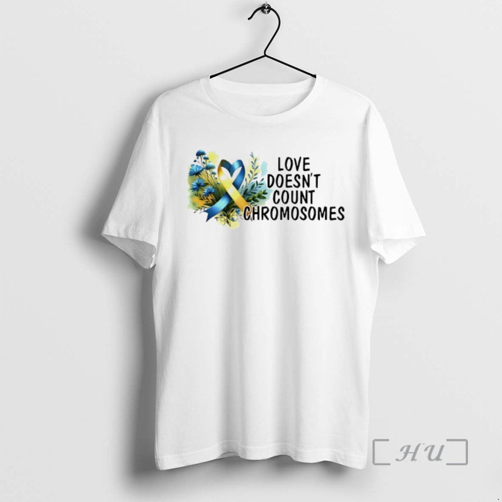 Officials Love Doesnt Count Chromosomes Blue X Yellow Ribbon