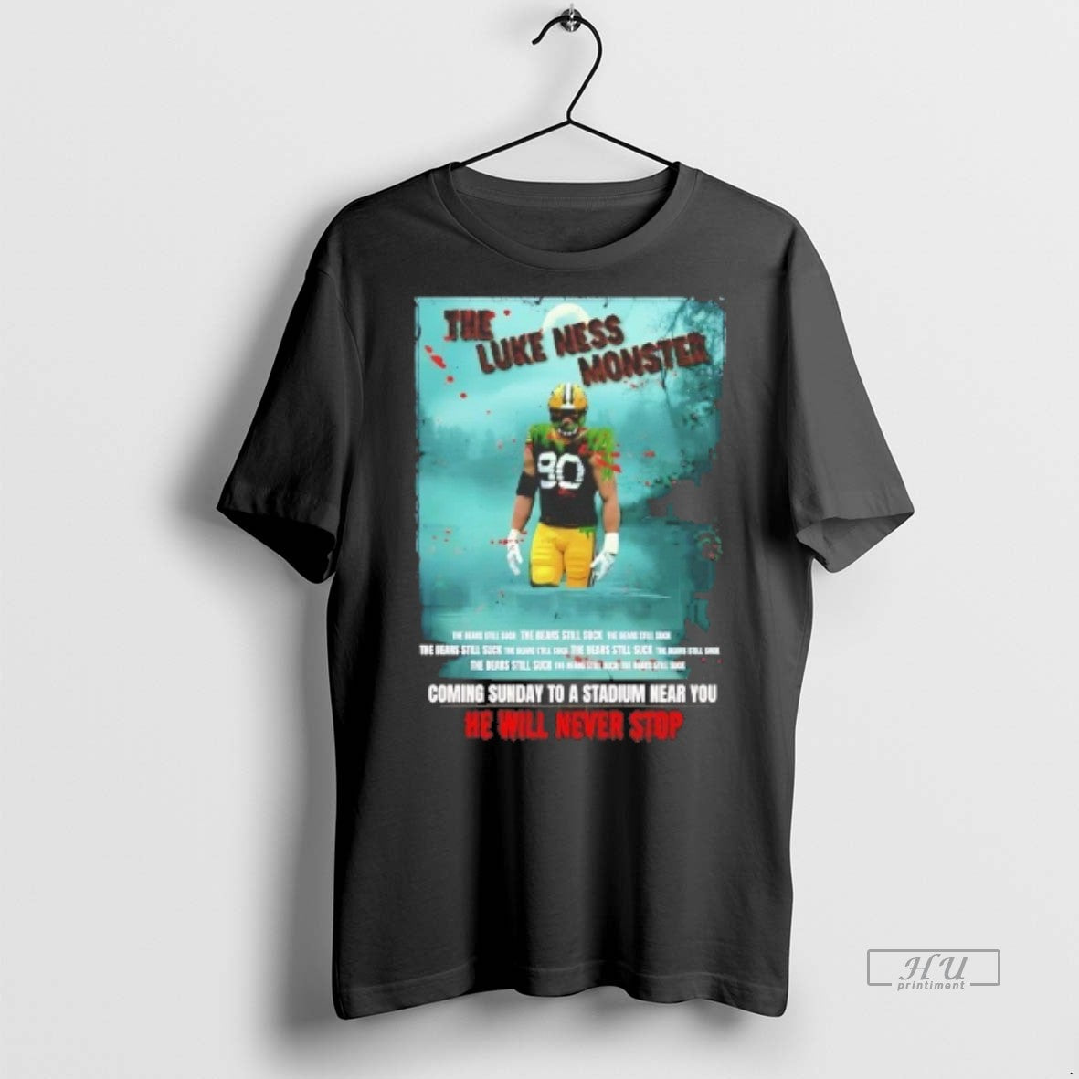 Officials Lukas Van Ness The Luke Ness Monster He Will Never Stop Tee Shirt Sweater