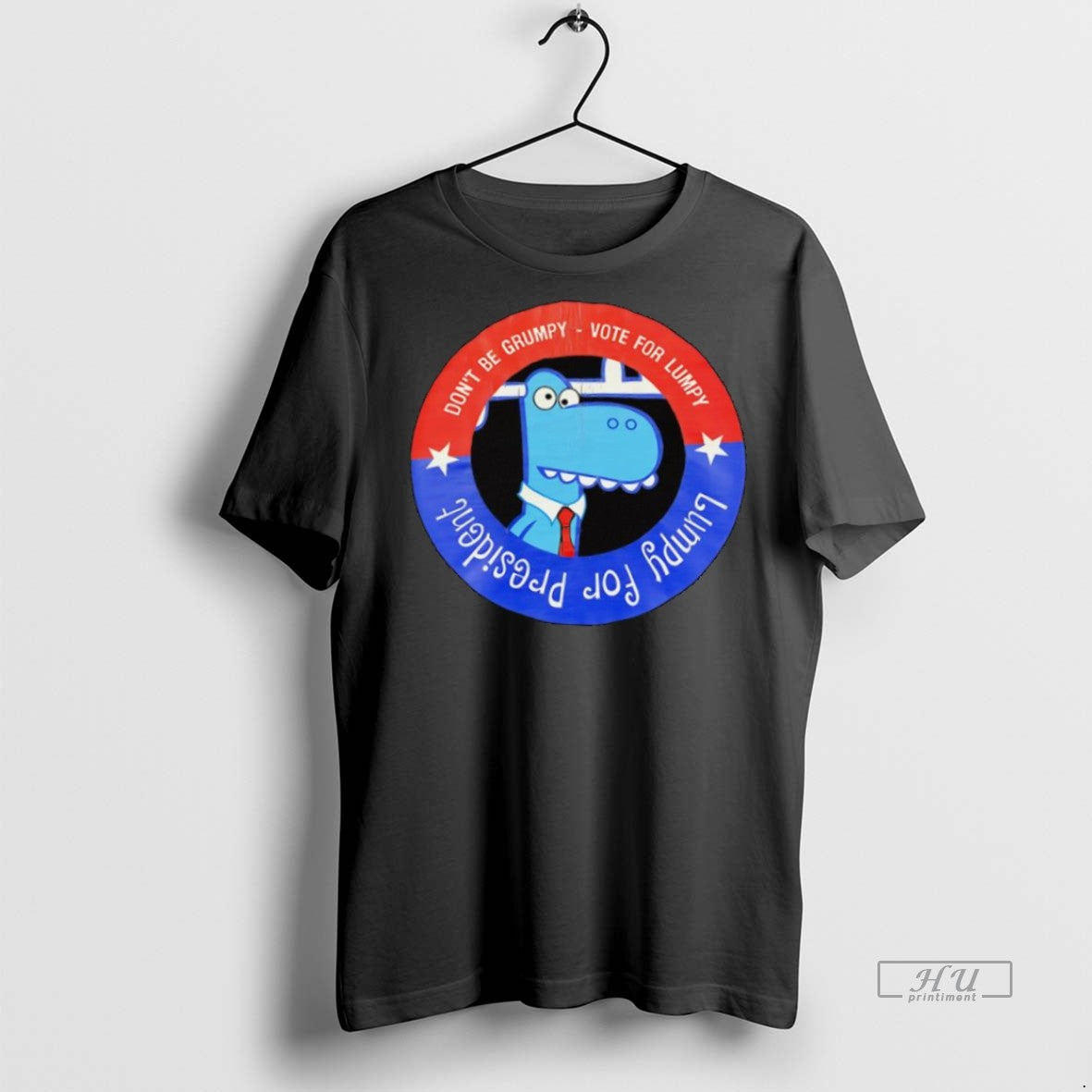 Officials Lumpy For President Dont Be Grumpy Vote For Lumpy Dinosaur Premium Tee Shirt Sweater