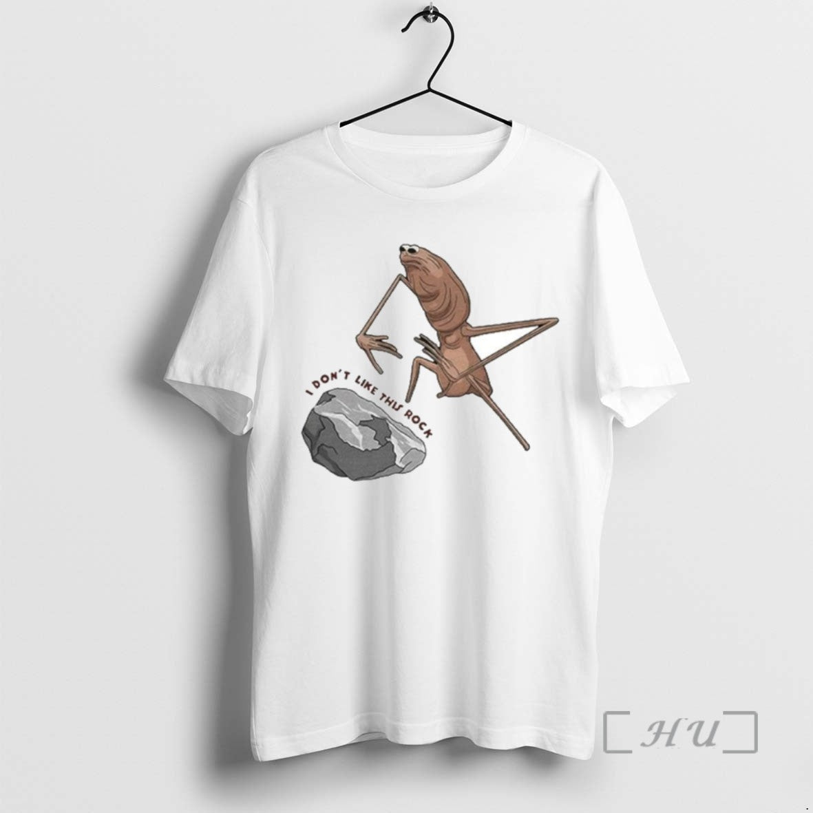Officials Marcus The Worm I Dont Like This Rock Ornaments Tee Shirt Sweater