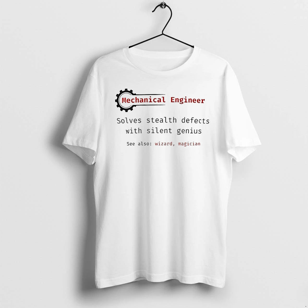 Officials Mechanical Engineer Solves Stealth Defects With Silent Genius T Shirt Sweater