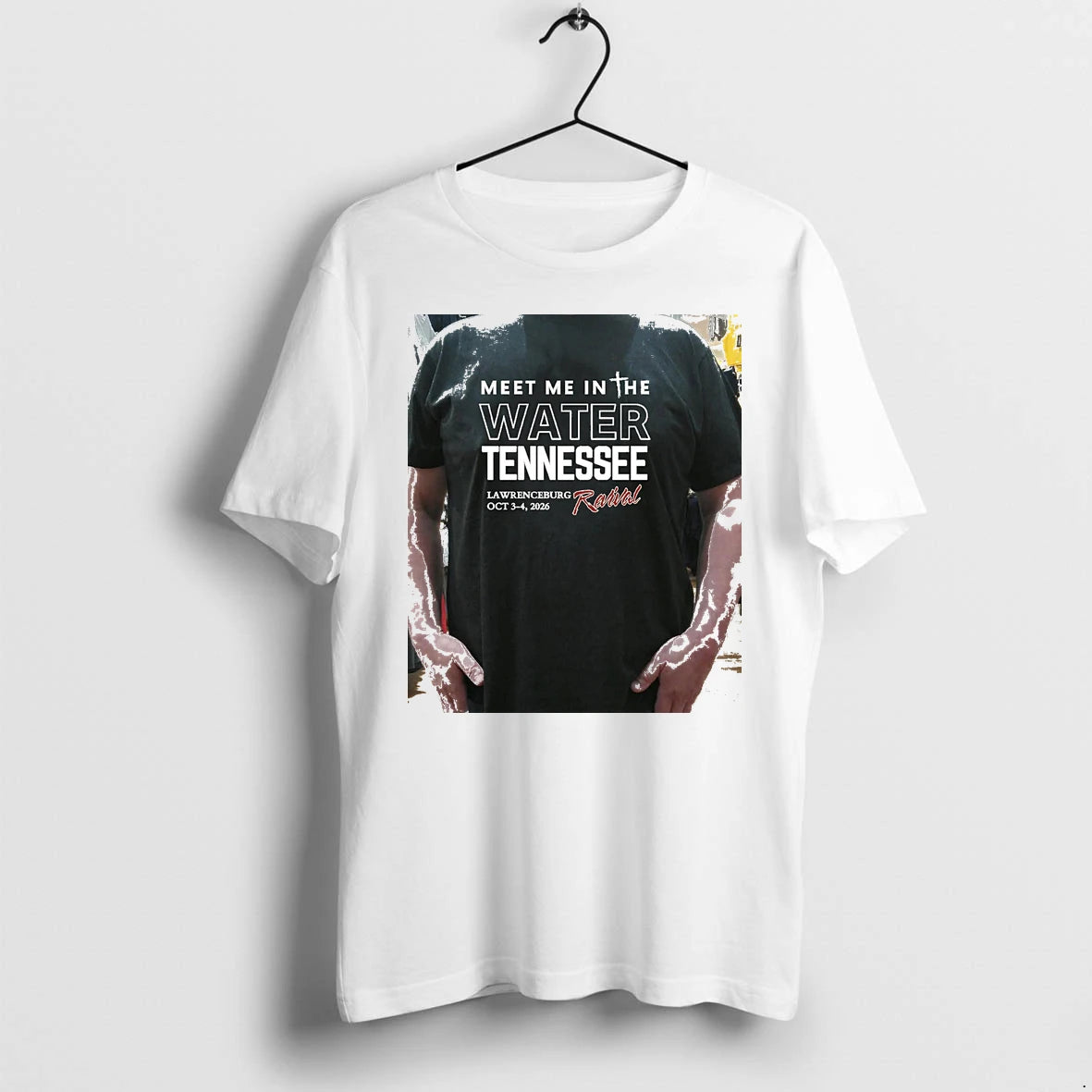 Officials Meet Me In The Water Tennessee Baptism Faith Premium T Shirt