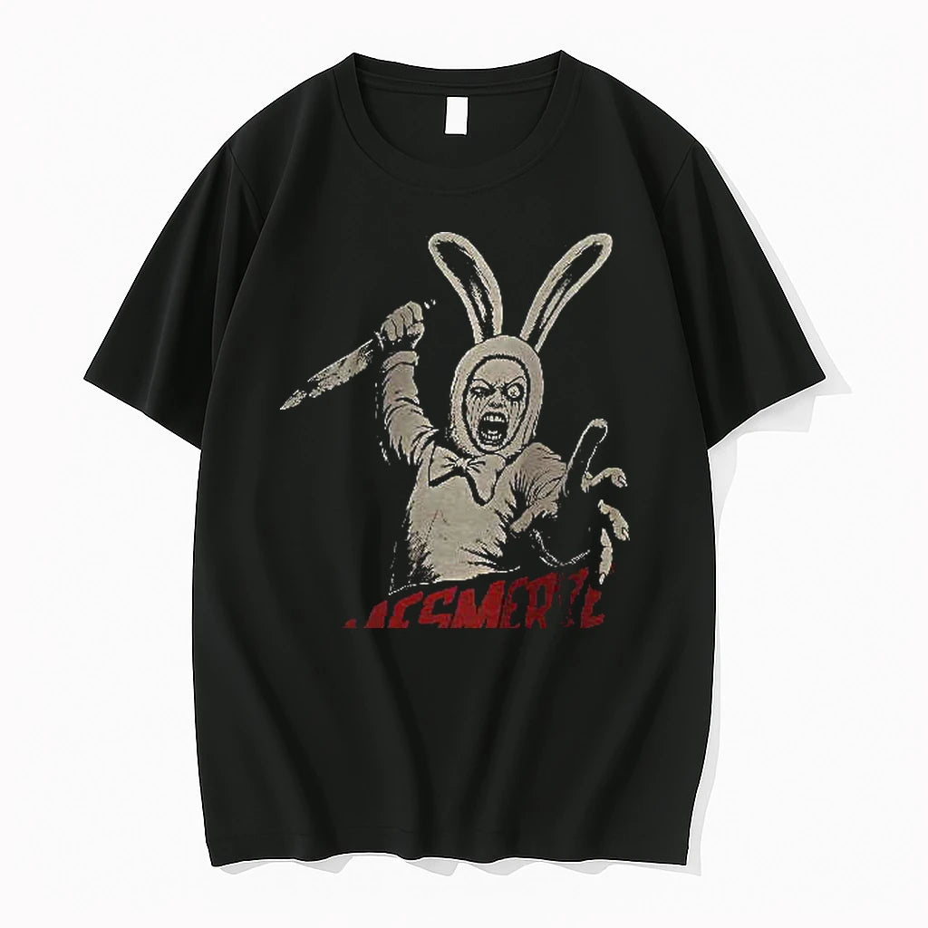 Officials Mesmerize Killer Bunny Horror Movie Character Premium T Shirt