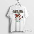Officials Miami Football Gridiron Mascot Sebastian The Ibis
