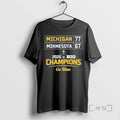 Officials Michigan 77 Minnesota 67 2026 Big Champions