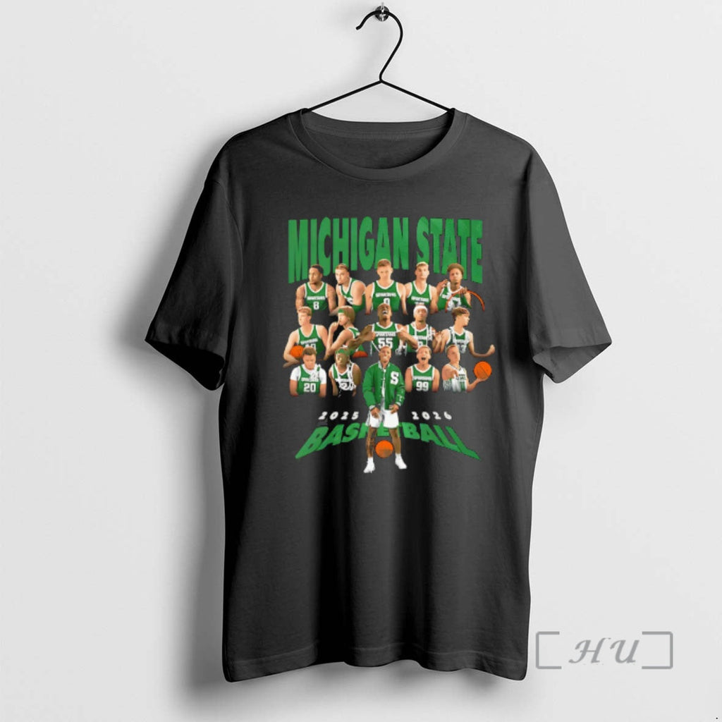 Officials Michigan State Mens Basketball 2025 2026 Team Collage