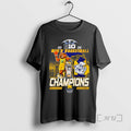 Officials Michigan Wolverines 2026 Big Ten Mens Basketball Season Champions Mascot Trophy Premium T Shirts