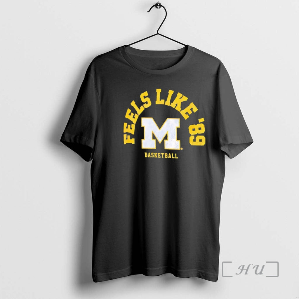 Officials Michigan Wolverines Mens Basketball Feels Like 89 Logo Retro