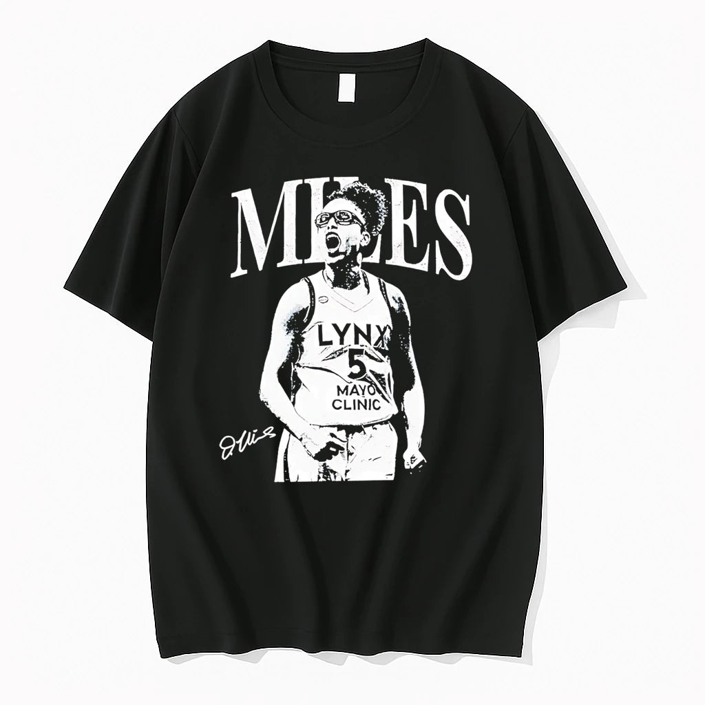 Officials Miles Lynx 5 Mayo Clinic Minnesota Lynx Basketball Player Premium T Shirt