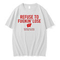 Officials Mimi Colyer Wisconsin Badgers Carter Booth Refuse To Fuckin Lose Premium T Shirt