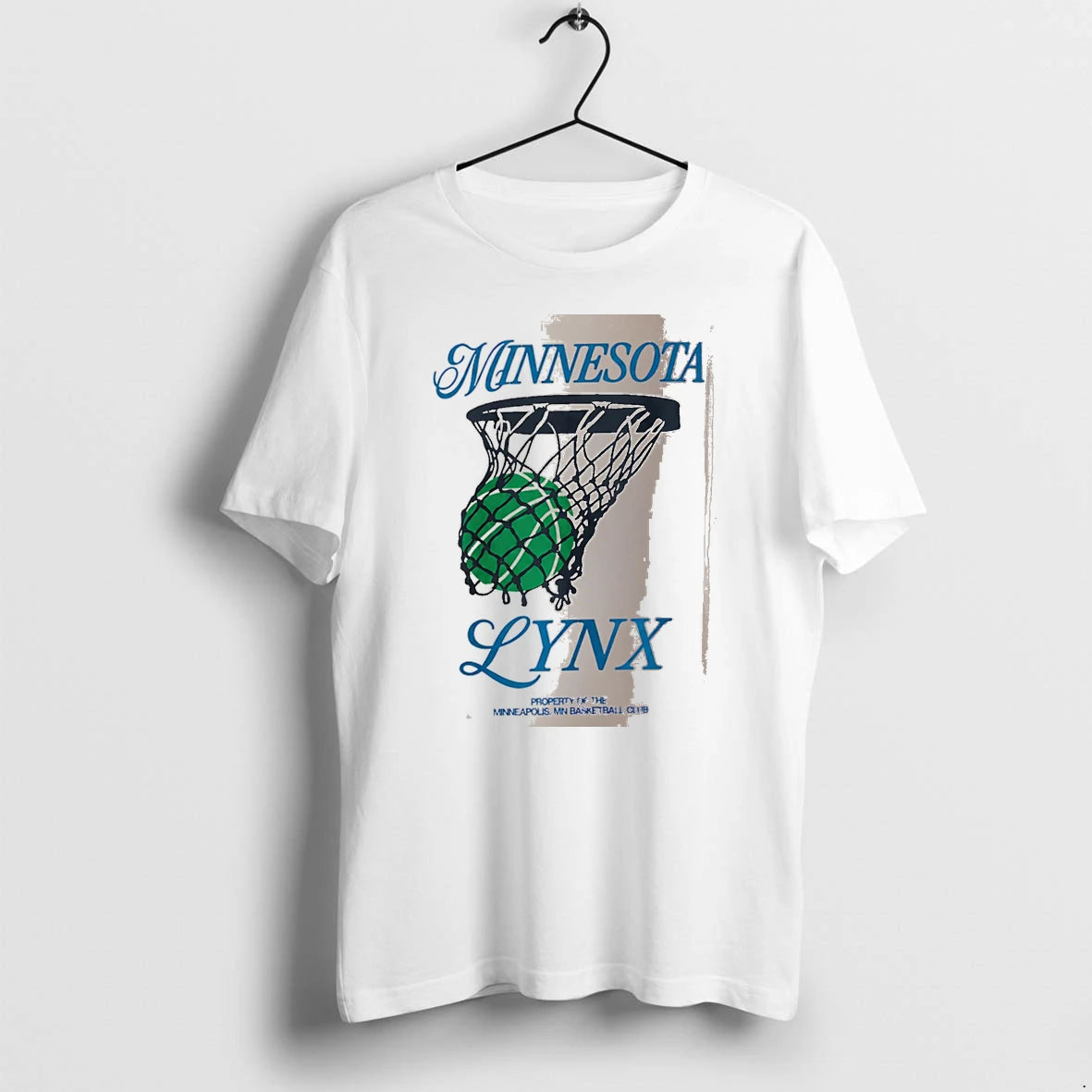 Officials Minnesota Lynx Property Of The Minneapolis Mn Basketball Club White Premium T Shirt