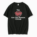 Officials Minnesota Twins The Are The Reason I Drink Logo T Shirt Sweater