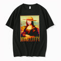Officials Mona Luffy Anime Mona Lisa Parody T Shirt Sweater