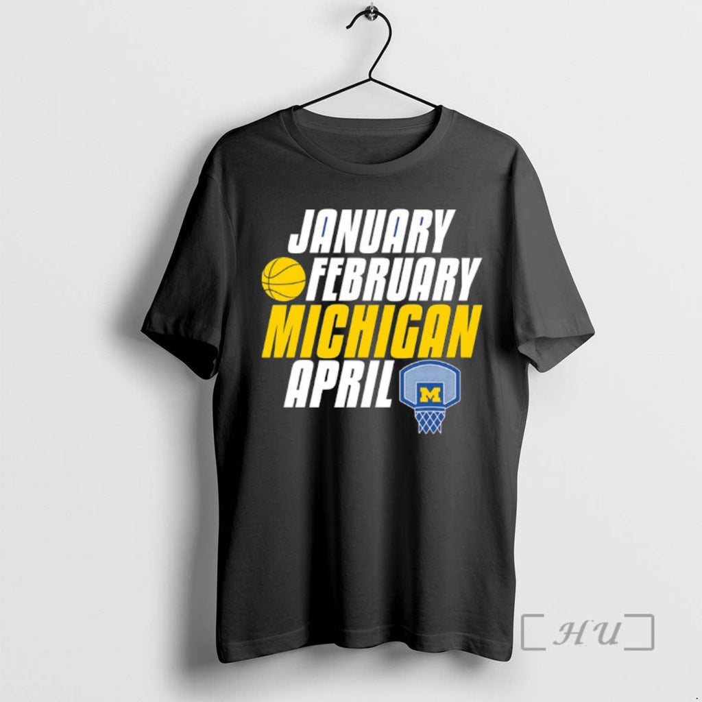 Officials Month Of Michigan Basketball January February Michigan Wolverines April