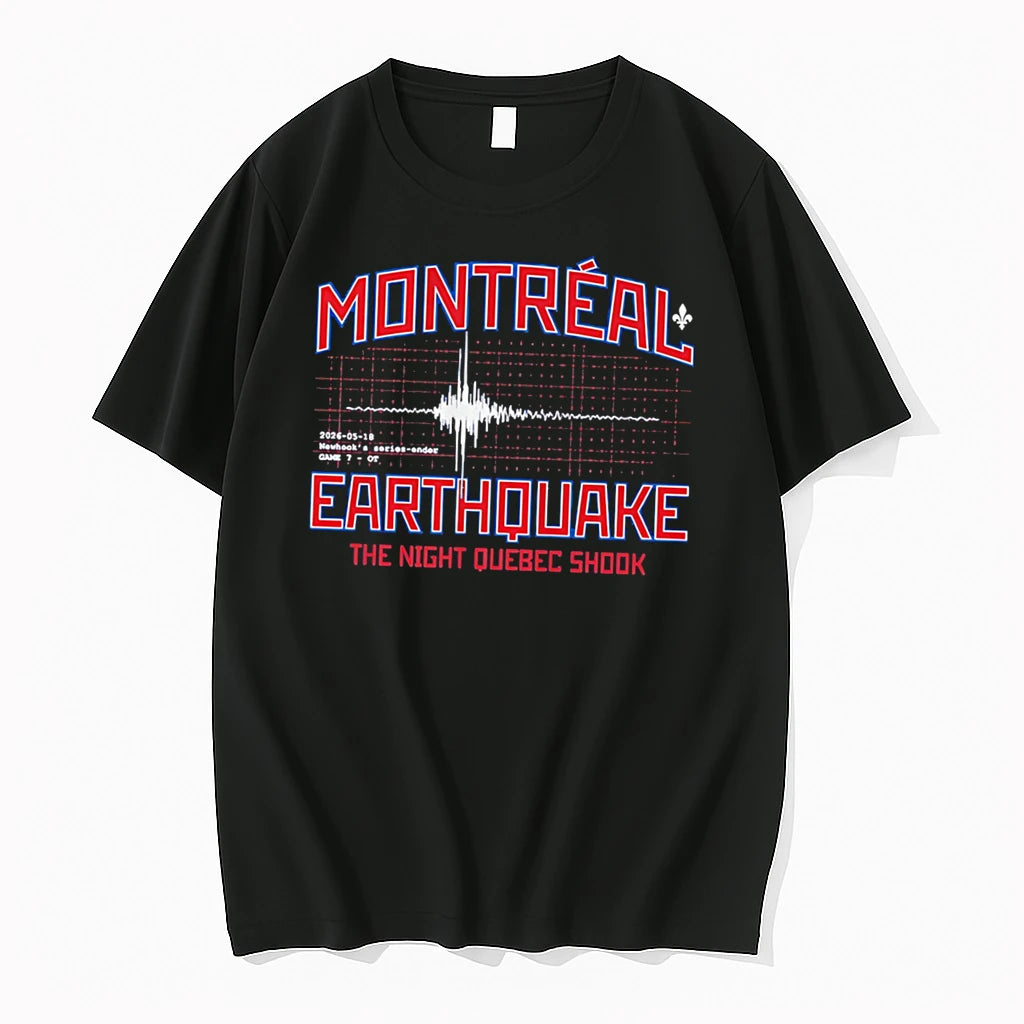 Officials Montreal Earthquake Newhooks Series Ender Tee T Shirt Sweater