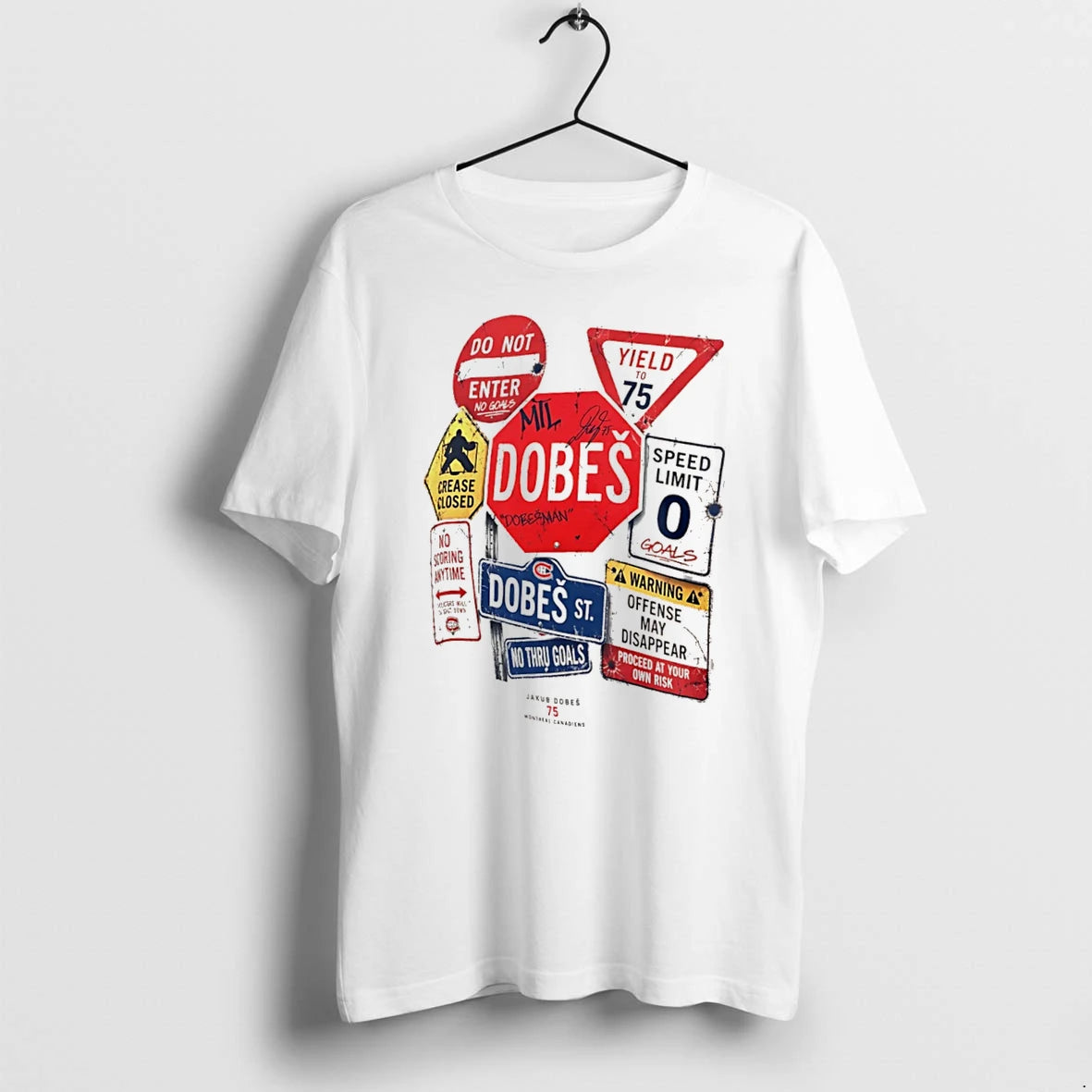 Officials Montreal Traffic Authority Montreal Canadiens Tee T Shirt Sweater